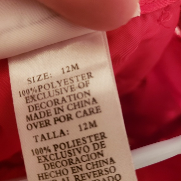 Formal red sequined dress size 12 - Picture 6 of 6